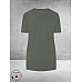 Plus Basics Travel Shirt V-Neck Hals Mud
